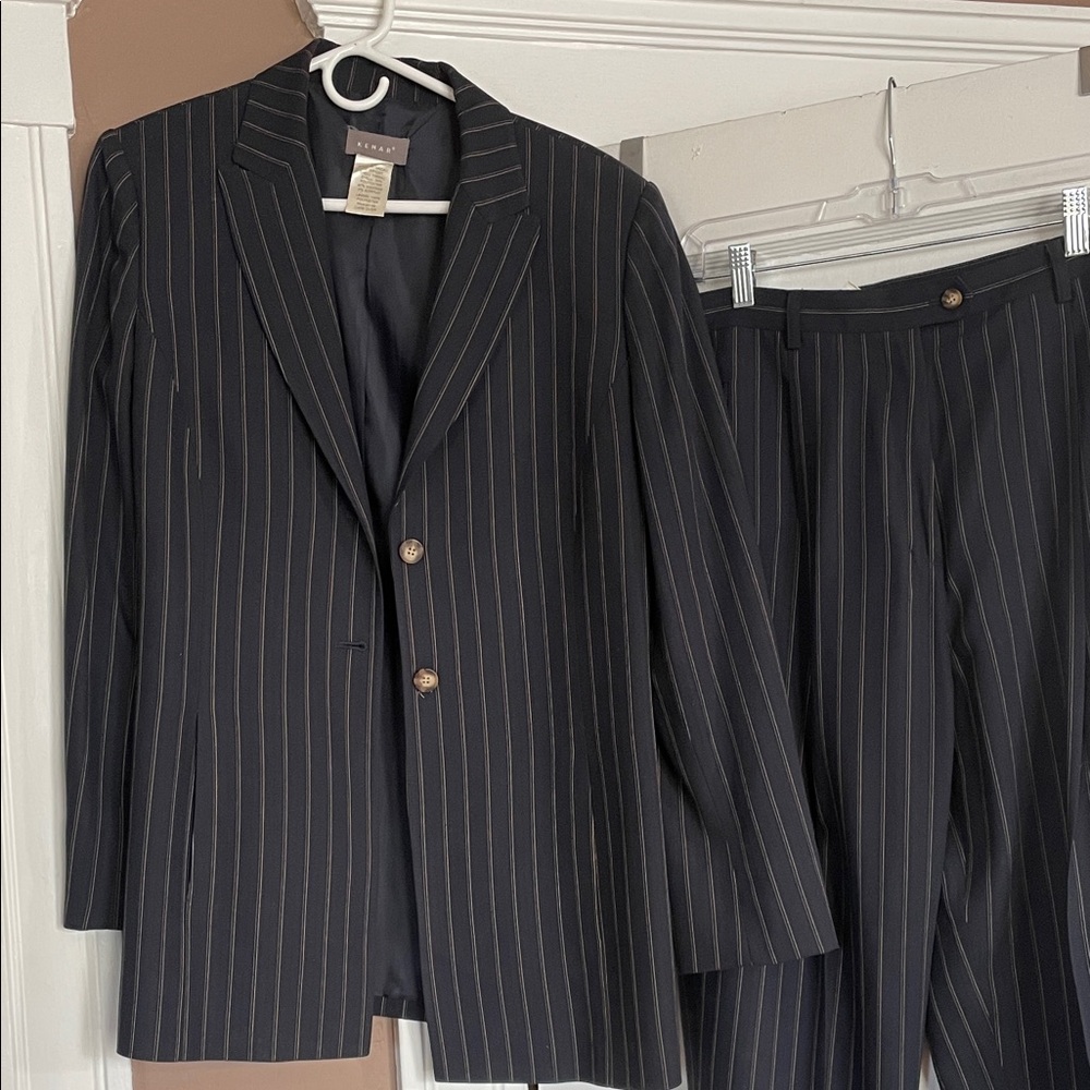 Kenar vintage pinstripe suit